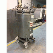 Cuve en acier inoxydable 350 litres avec chemise d'occasion_51