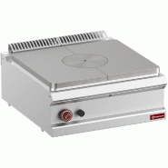 Diamond - Cuisinière taque coup de feu gaz -Top- - réf. G7/T7T-N - gris inox AKS-G7/T7T-N