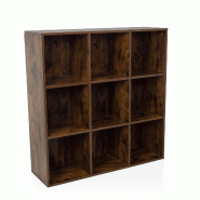 Étagère / séparateur de pièce BJORKE 97,5 x 30 x 100 cm chêne fumé hjh LIVING - marron multi-matériau 928011 Étagère / séparateur de pièce BJORKE 97,5 x 30 x 100 cm chêne fumé hjh LIVING - marron multi-matériau 928011