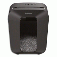 Fellowes Destructeur de documents LX41, coupe croisée - noir 0043859771097