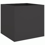 Helloshop26 - Jardinière bac lit surélevé plantes fleurs terrasse jardin 42 x 40 x 39 cm acier noir 02_0037602 - 3000217860715 Helloshop26 - Jardinière bac lit surélevé plantes fleurs terrasse jardin 42 x 40 x 39 cm acier noir 02_0037602 - 3000217860715