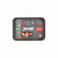 Mamù Plat à pizza en aluminium antiadhésif, résistant aux rayures et sans PFOA, 40 cm JANE2ROSPZXXXX40 - argenté aluminium JANE2ROSPZXXXX40 Mamù Plat à pizza en aluminium antiadhésif, résistant aux rayures et sans PFOA, 40 cm JANE2ROSPZXXXX40 - argenté aluminium JANE2ROSPZXXXX40