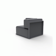 Module d'angle droit THE FACTORY - anthracite