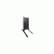 Panneau trottoir cadre bois sur piétement noir effet ressorts - dimensions 124 x 63,5 cm - Référence : PFN733G Panneau trottoir cadre bois sur piétement noir effet ressorts - dimensions 124 x 63,5 cm - Référence : PFN733G
