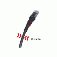 Patchsee cordon rj45 catégorie 6a u/ftp lsoh fin - 0,6 m 845161