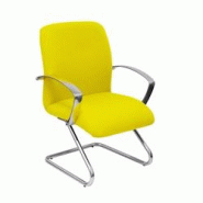 Piqueras y Crespo Sillón Caudete confidente patín bali amarillo - jaune multi-matériau 117CPBALI100 Piqueras y Crespo Sillón Caudete confidente patín bali amarillo - jaune multi-matériau 117CPBALI100