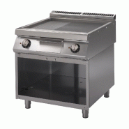 Plancha électrique 700 avec plaque demie lisse demie rainurée gm70/... - PGN103