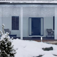 Rideau lumineux grande largeur 10M 1000 LED blanc froid 8 modes 31V Lotti - 8024199066823