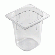 RM GASTRO Bac gastronorme GN 1/6 - 200 en polycarbonate REDFOX - GNP 1/6-200 - REDFOX - 0615402954594