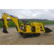 Tractopelle pour les travaux d'excavation et l'entretien de terrain - ph280 - 14 cv