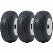13x5.00-6 Pneus et jantes pour tondeuses à gazon Wanda P332, 25mm Roulements 6205 (Lot de 3) 13x5.00-6 Pneus et jantes pour tondeuses à gazon Wanda P332, 25mm Roulements 6205 (Lot de 3)