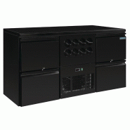 Arrière-bar à vin avec 4 tiroirs série U - 380 litres | Polar - GL457