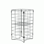 Bac soldeur pliable Used - 47x47x80cm - Grande capacité - Fond réglable en hauteur