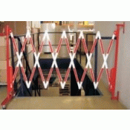 barrière extensible sur pied