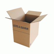 Caisse picking simple cannelure - 162102 – 60 x 30 x 20 DE cm Caisse picking simple cannelure - 162102 – 60 x 30 x 20 DE cm