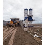 Centrale à béton fixe VESS - Capacité de production 100 m³/heure - BEYAZLI GROUP - Automatique avec silo à ciment 3x80 tonnes Centrale à béton fixe VESS - Capacité de production 100 m³/heure - BEYAZLI GROUP - Automatique avec silo à ciment 3x80 tonnes