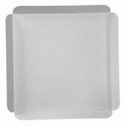 CROKUS Carrés rainés blancs 23 x 23 cm (250 unités) - blanc en carton C123540 CROKUS Carrés rainés blancs 23 x 23 cm (250 unités) - blanc en carton C123540