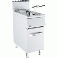 Friteuse professionnelle sur coffre a gaz. 1x15l - P7178.0510