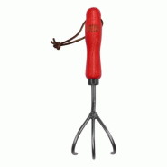 Griffe de jardin FELCO - aération du sol - poignée en chêne - garantie à vie