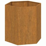 Helloshop26 - Jardinière bac lit surélevé plantes fleurs terrasse jardin Rouillé 40 x 40 x 45 cm acier corten marron 02_0038721 - 3000217883042 Helloshop26 - Jardinière bac lit surélevé plantes fleurs terrasse jardin Rouillé 40 x 40 x 45 cm acier corten marron 02_0038721 - 3000217883042