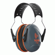 JSP SAFETY Casque Anti-Bruit Sonis Compact - 32Db Gris - Taille unique gris plastique 5038428261937