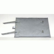 Matelas isolant Technoflat - isolation jusqu'à 1000°C - pour robinetterie et calorifugeage_1