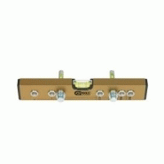 Niveau à entraxes normalisés en aluminium, l.246 mm - réf. : nal Niveau à entraxes normalisés en aluminium, l.246 mm - réf. : nal