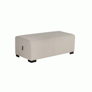 Pouf 2 places beige sahara Pouf 2 places beige sahara