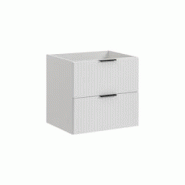 STELLAMEUBLES Meuble sous vasque salle de bain ADEL WHITE - 3667335110438