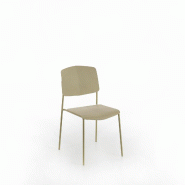 Stones Chaise Mars Sts En Polypropylène Jaune 4 Pcs - doré 8051361826602