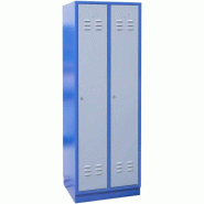Vestiaire casier métallique - armoire 2 casiers type gs 2 Vestiaire casier métallique - armoire 2 casiers type gs 2