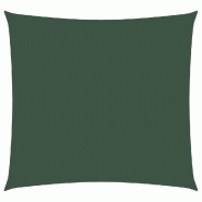 VidaXL Voile de parasol tissu oxford carré 4x4 m vert foncé Modèle Ombre Zenith Prime - vert 135469