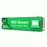 Western Digital Green SN350 500 Go M.2 PCI Express 3.0 NVMe TLC