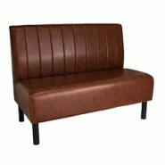Banquette skaï dark brown - CS1614