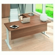 Bureau avec retour direct et caisson de rangement, série idea tube - quadrifoglio Bureau avec retour direct et caisson de rangement, série idea tube - quadrifoglio