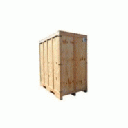 Caisse-palette en bois jointif 18/22 pour le transport maritime