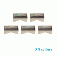 Collier de fixation Crocodile pour feuillard