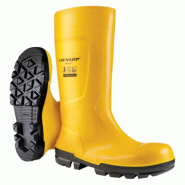 Coverguard - Bottes de sécurité en PVC jaune DUNLOP WORK-IT S5 Jaune Taille 43 - 43 jaune matière synthétique 8713197872047