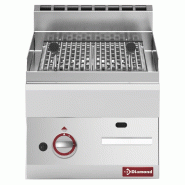 Diamond - Grill pierre de lave gaz, grille de cuisson en fonte -Top- - réf. G65/GPL4T-N - gris AKS-G65/GPL4T-N