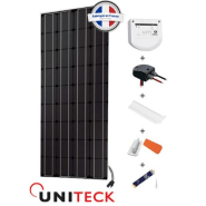 Kit panneau solaire 12v 100w camping-car uniteck