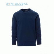 Sweat-shirt de travail homme en coton/polyester - MALIBU+ PAYPER - manches raglan et coutures renforcées_0