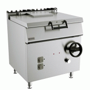 Mastro Sauteuse basculante électrique, capacité 60 litres, cuve en inox 800x730x900 mm - VIRTUS - argenté inox MS78BRE