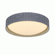 Nordlux Plafonnier Corato 40 Matière plastique Gris, H.11  IP20  E14 /  Intérieur - gris 5704924024580