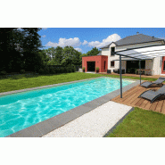 Pergola cintrée adossée - 4000 / 2500_0