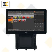 POS 1526 WIDE caisse tactile 15,6&quot; capacitif avec ETPOS 5.30 certifiée NF525