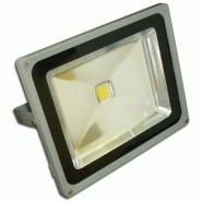 Projecteur etanche led 30w 100-240v 6000k 120° ip65 argent-aluminium Projecteur etanche led 30w 100-240v 6000k 120° ip65 argent-aluminium