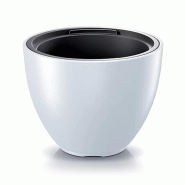 Prosperplast - Pot HEOS 25 L avec réservoir - 39,5x39,5x30,2 cm, coloris Blanc - blanc plastique polypropylène ZA3004