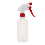 Pulvérisateur 2.2 ml NBR blanc/rouge (Ø28/400) + flacon 520 ml naturel
