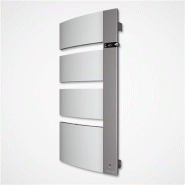 Radiateur sèche-serviettes Sensium mât droite 1750W blanc/gris - Atlantic - 814118 Radiateur sèche-serviettes Sensium mât droite 1750W blanc/gris - Atlantic - 814118