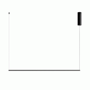 ROSSINI ILLUMINAZIONE Daisho Suspension Horizontale Led 26W 3000K Cri90 Ip20 En Aluminium Doré - Lampe À Suspension Dimmable Phase Cut - Groupe Ross